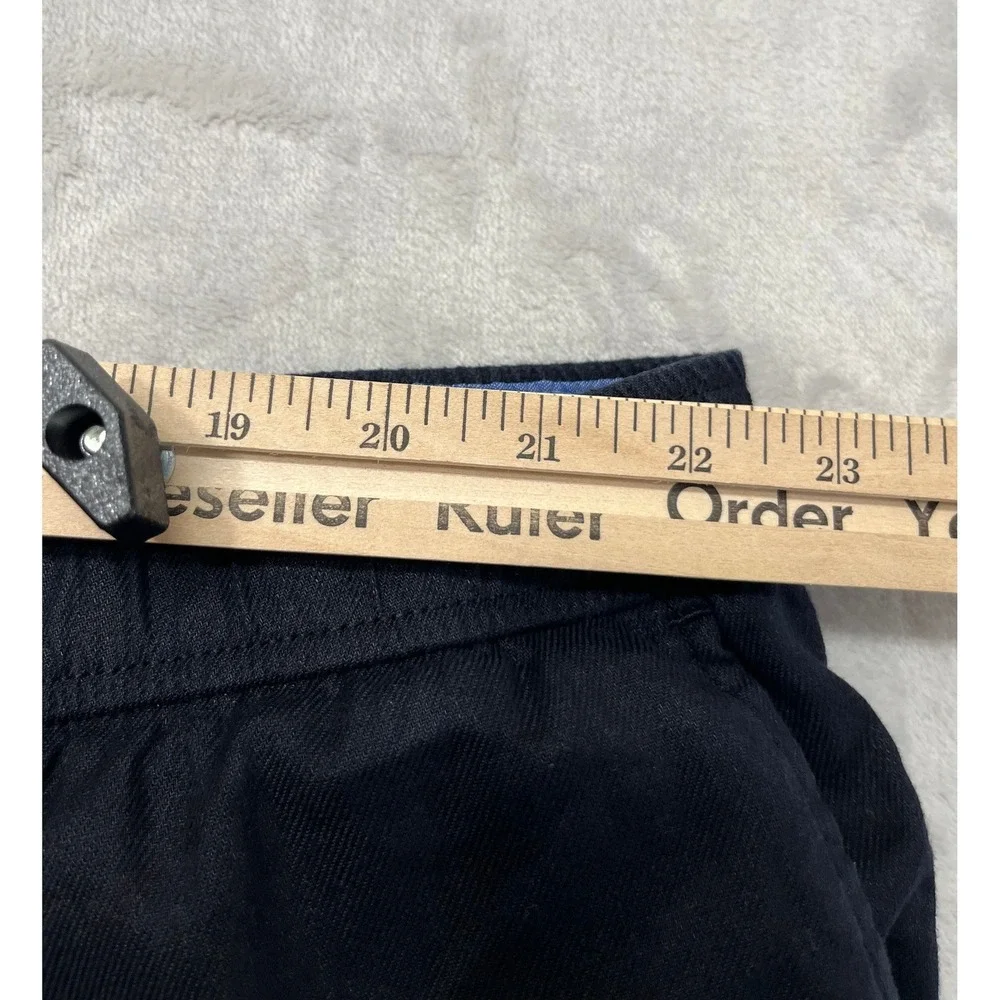 Tommy Bahama Boracay Pants Mens 3XL Big Blue Linen Blend Elastic Waist Trouser